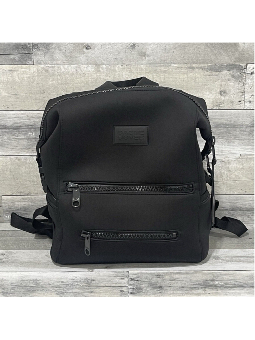 DAGNE DOVER INDI LARGE WATER RESISTANT NEOPRENE DIAPER BACKPACK- BLACK - NWOT